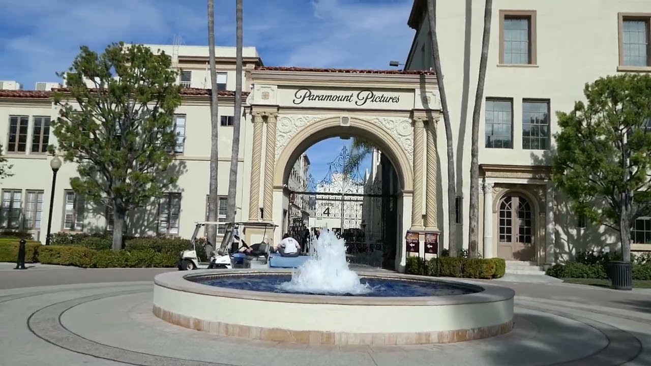 Paramount Studios Paramount Lot Hollywood Los Angeles California USA January 27, 2024
