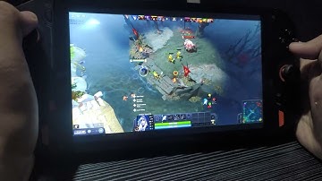 Dota 2 OneXPlayer Controller support test.