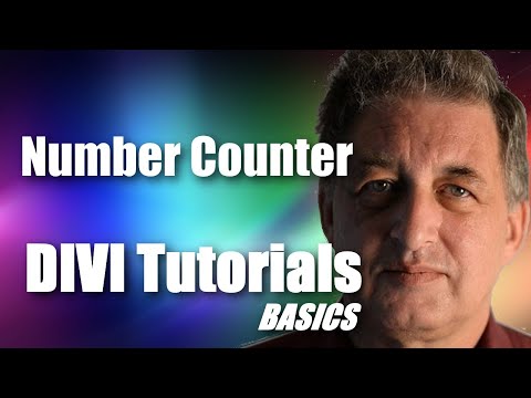 #22 DIVI Theme Tutorial for Beginners -   DIVI Number Counter