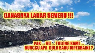 GANASNYA LAHAR SEMERU MAKIN MENJADI || TOLONG KAMI  PAK, BU !!! JANGAN TERJADI LAGI TRAGEDI BONDELI