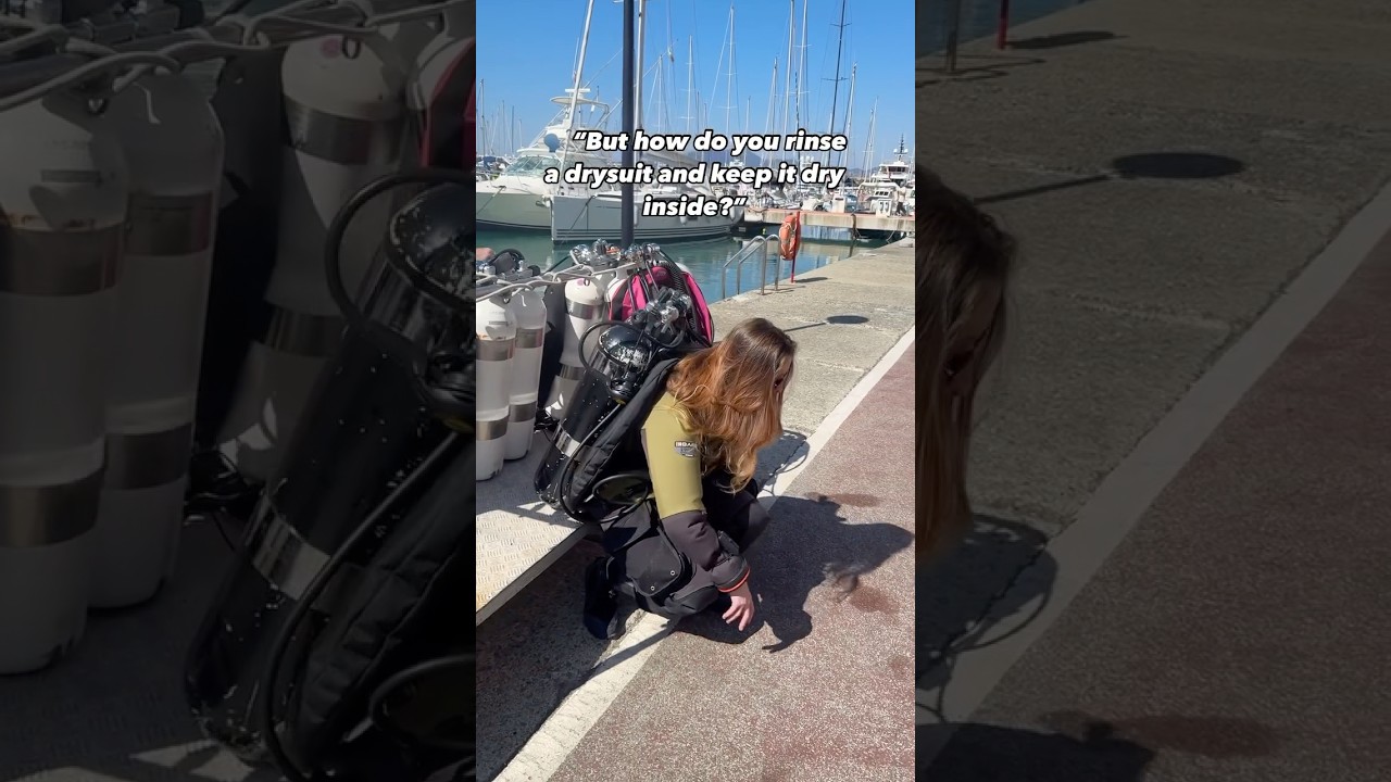 And don’t forget to give an extra rinse to the valves! 🤿 