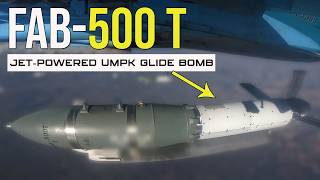 Russia Modified Su-34s To Carrying Four FAB-500T Jet-Powered UMPK Glide Bomb