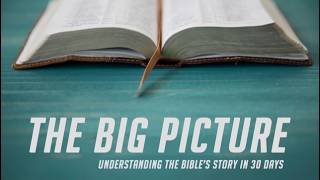 THE BIG PICTURE - UNDERSTANDING THE BIBLE'S STORY IN 30 DAYS -WEEK THREE