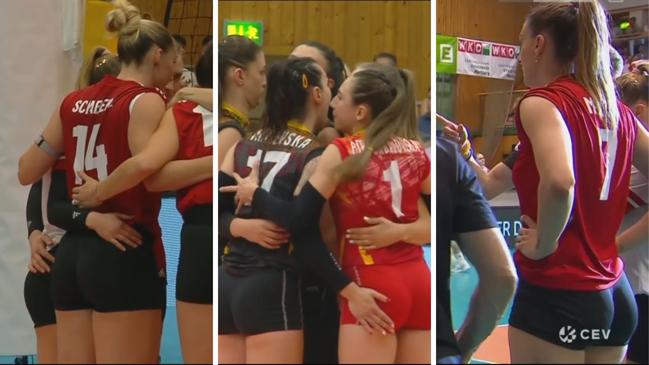 Austria (W) vs North Macedonia (W) | highlights European Women's Volleyball Championship