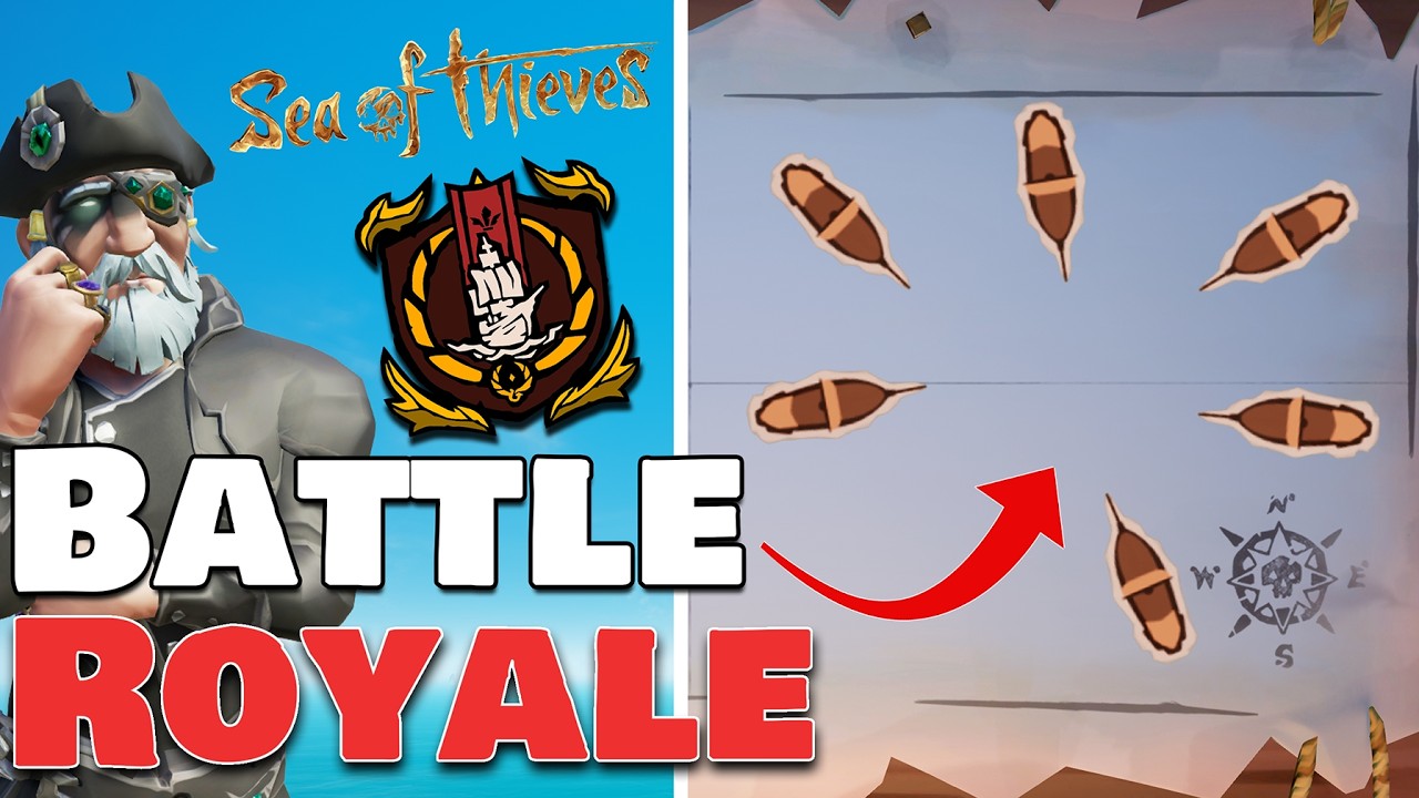 The NEW BATTLE ROYALE in Sea of Thieves is INSANE!