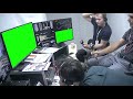 Mark Webber's scream (green screen)