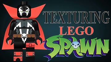 Texturing Lego Spawn 05