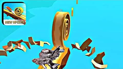 Spiral roll🌀 gameplay walkthrough🤩 (Android & iOS)level 59-50