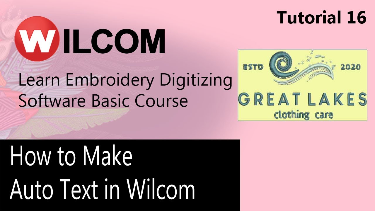 how-to-make-auto-text-in-wilcom-youtube