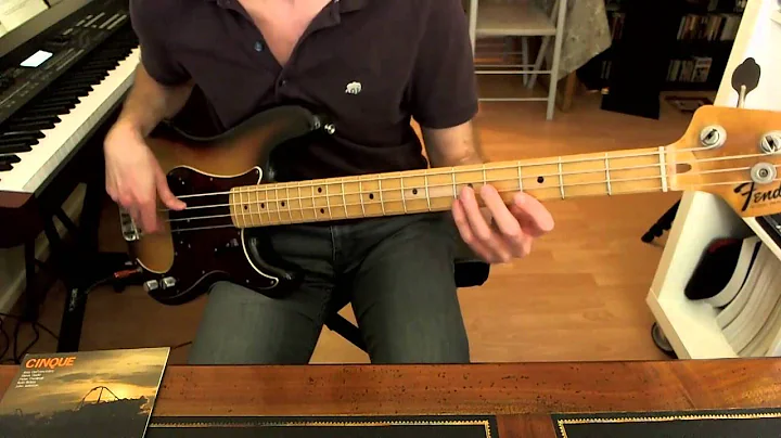"Conflicting Advice" Bassline (Cinque) - Fender Pr...