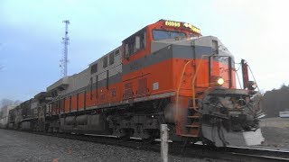 NS "Interstate" Heritage Unit Leads Over Route 666 In Culpeper