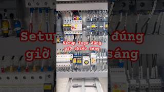 Setup logo đúng giờ chiếu sáng
