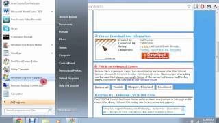 Cursors-4u tutorial