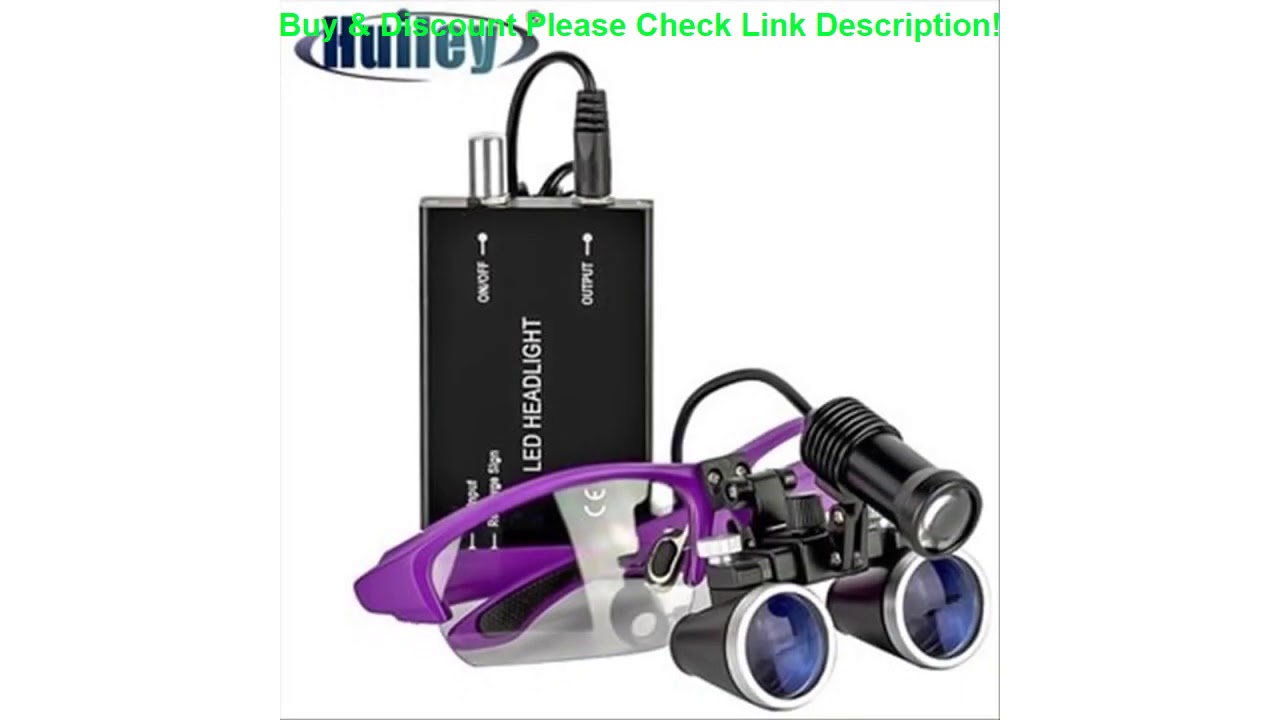 2.5X/3.5X 420 mm Dental Loupe Magnifier Binocular Magnifier Surgery ...