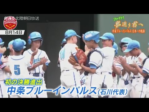 学童野球”日本一”の軌跡 中条ブルーインパルス