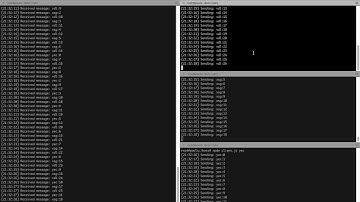 zmq multiple push processes ("clients") - single pull process ("server")