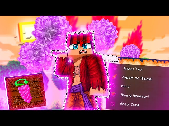 MY TYPE OF DEVIL FRUIT! ZUSHI ZUSHI NO MI! Minecraft One Piece Mod