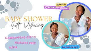 MPJ003 Baby Shower Gift Unwrapping | Unboxing - Nursery Prep - ASMR