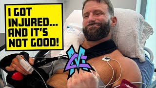I got injured and needed surgery, it's not good.