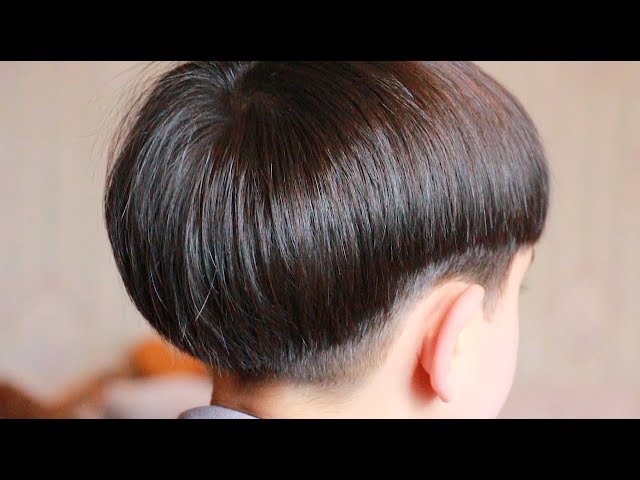 mushroom hair cut/baby girl hair cut✂/2021 - YouTube