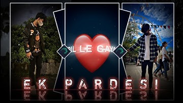 "EK PARDESI alight motion viral video edit xml" by THE PAPPU EDITOR