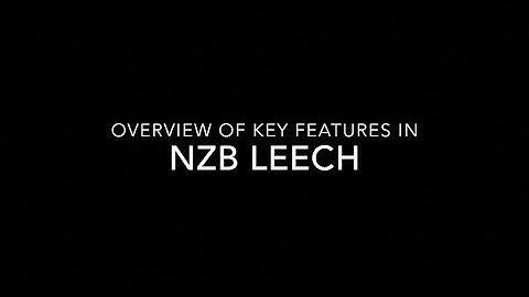 Nzb Leech - overview of the android usenet client