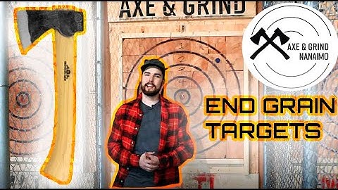 Introducing End Grain Targets | Axe & Grind