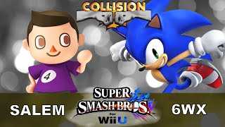 Smash Wii U Tournament - Ct Salem Villager Vs 6Wx Sonic - Collision Xi