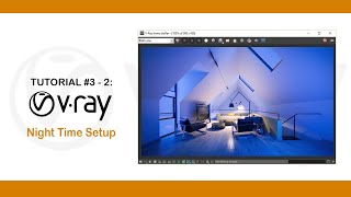 Vray For Sketchup #3/2 - Night Time Setup in vray for sketchup