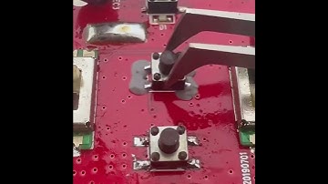 soldering push button #push button #shorts #clip