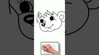 How to draw a hedgehog 🦔