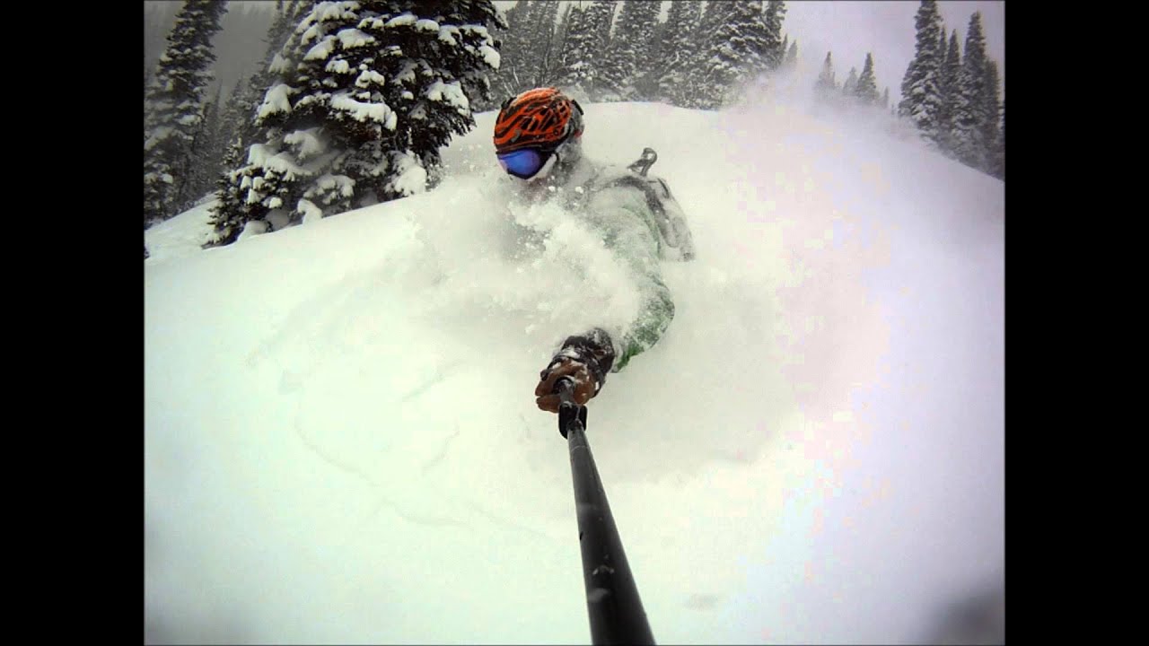 Chest Deep Backcountry Powder Snowboarding Tetons 3 14 14 Youtube inside How To Snowboard Deep Powder