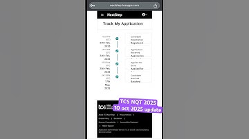 Tcs nqt 10 oct results updates #interview #tcs #tcsnqt #nqt #tcsnextstep #update#viral#job#jobspeak