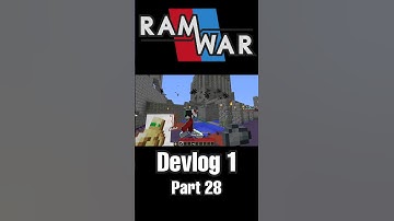 Publicly Releasing my FPS | Ram War Devlog 1 | Part 28 #minecraft #development #devlog #fps