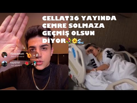 CELLAT UZUN ARADAN SONRA YAYIN AÇTI VE CEMREYE GEÇMİŞ OLSUN DEDİ !!  #CEMCEL #CELLAT36 #CEMRESOLMAZ