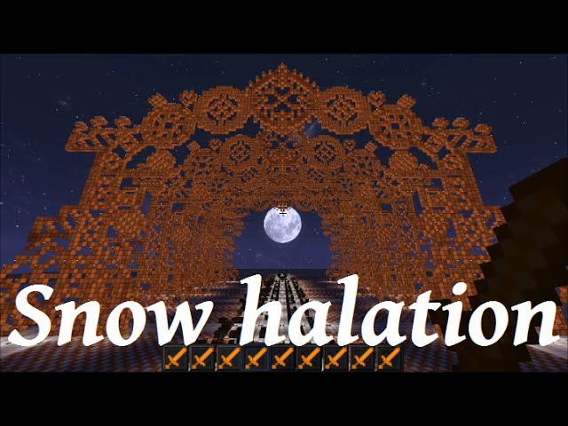 Minecraft 音ブロックで Snow Halation ラブライブ Youtube