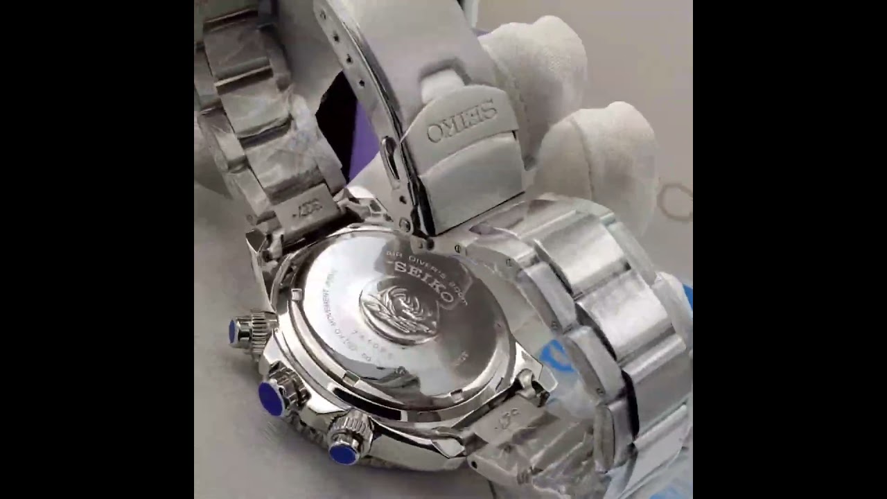 Seiko Solar Watch Blue Dial