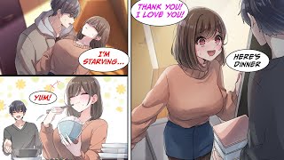 [Manga Dub] The girl next door was starving so I fed her.... Then... [RomCom]