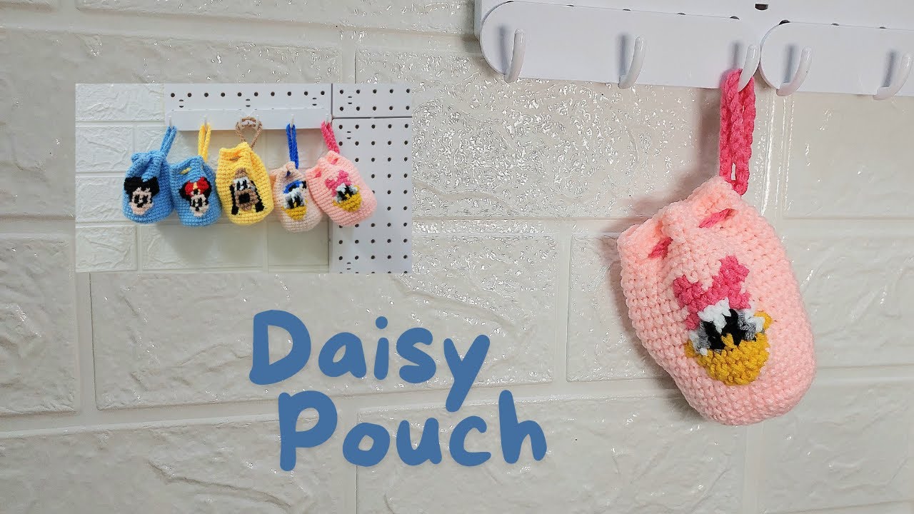 Auntie Nat's Crochet - [Tapestry Crochet] Disney Pouch Series # 4