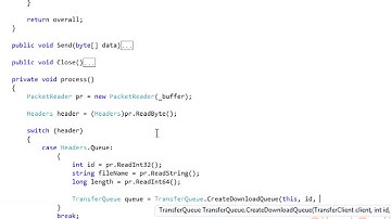 C# Socket File Transfer [1] - Transfer Client and Transfer Queue (5-5)