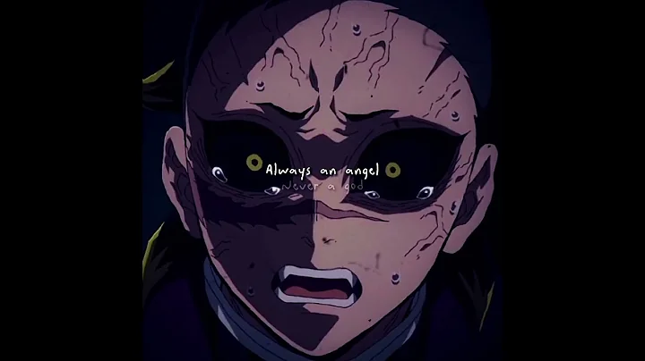 Always an angel, never a god. #kny #sad #demonslayer