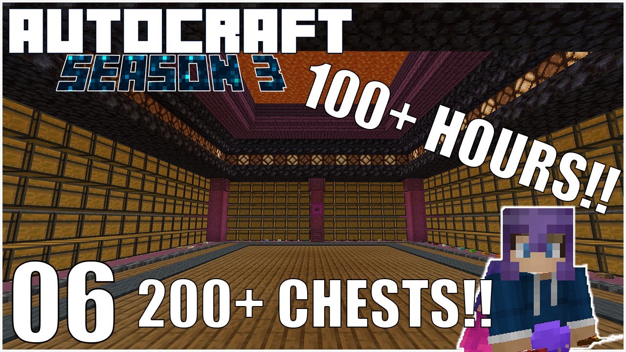 I BUILT THE BEST AUTOMATED STORAGE SYSTEM IN MINECRAFT! | Autocraft S3 ...