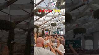 Inside the Hofbräu tent at the Oktoberfest 2025🍻🥨 #oktoberfest #germany #bavaria #beer #tent
