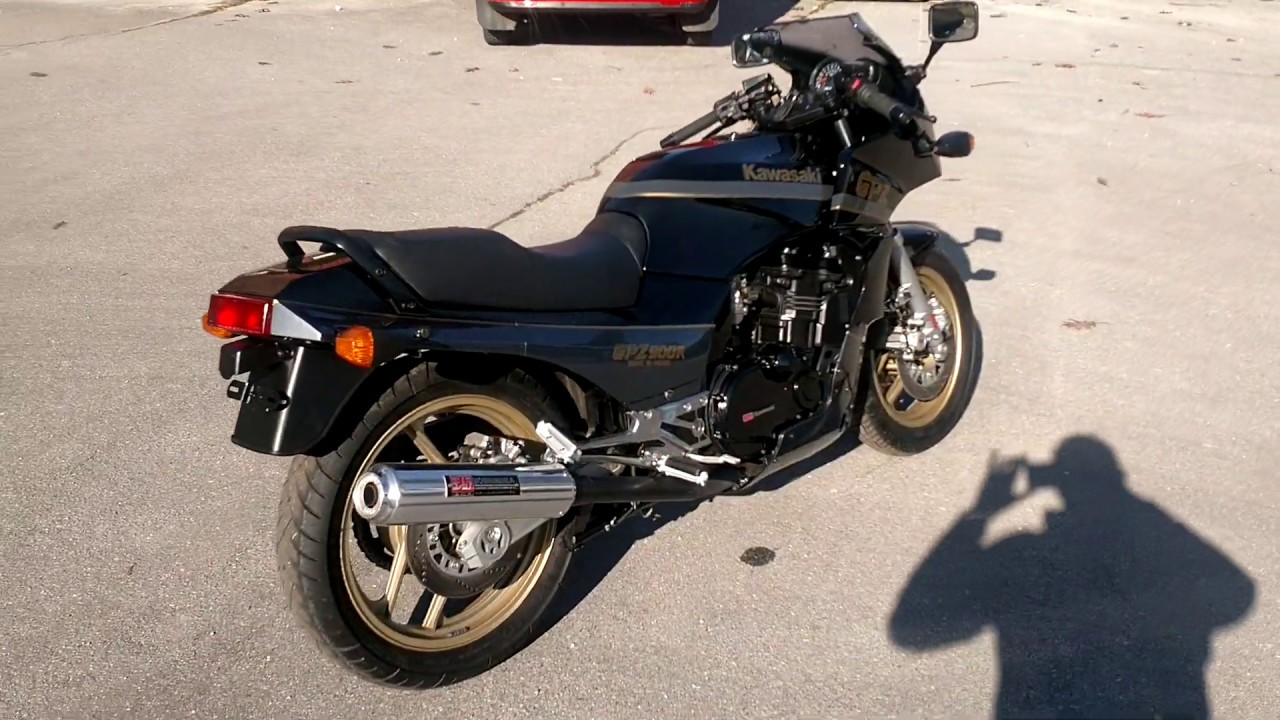 GPZ900R Yoshimura, CVK36, Cold Start/Walkaround - YouTube