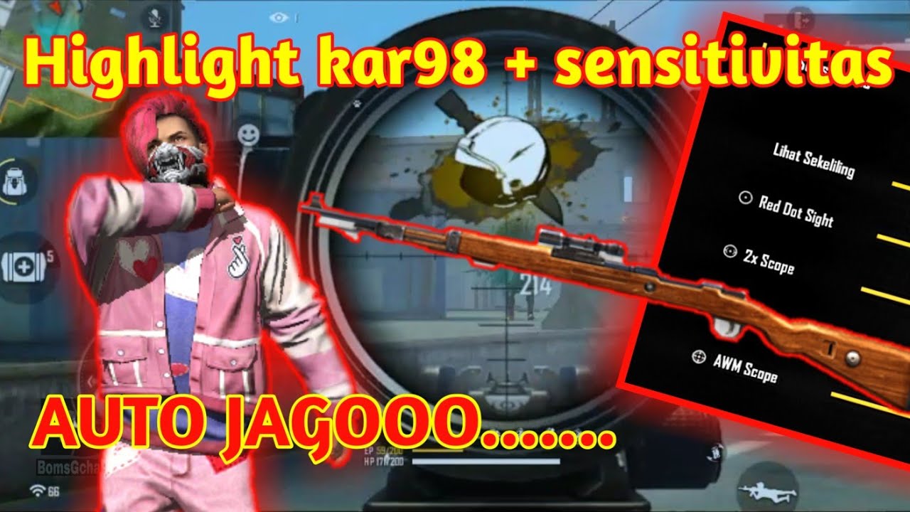 Cobain Kar98k Sensitivitas Oppo A3s A5s Mode Training