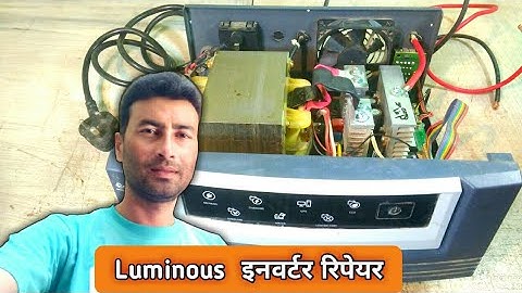 Luminous inverter power button not working | luminous inverter repair | dead inverter repair karen