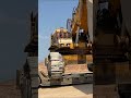 Unloading The Liebherr 984 Excavator - #megamachineschannel