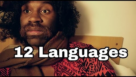 12 Languages || Learning Three languages at the same time in my second language