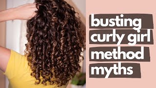 Busting Curly Girl Method Myths (I asked a cosmetic scientist)