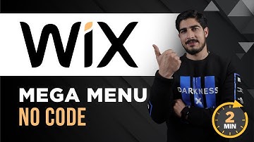 How To Create A Mega Menu In Wix 2025 | Add Mega Menu In Wix | Wix Dropdown Mega Menu Tutorial